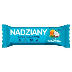 Baton  Nadziany  - Kokos - Witamina D3 Frufi, 35g